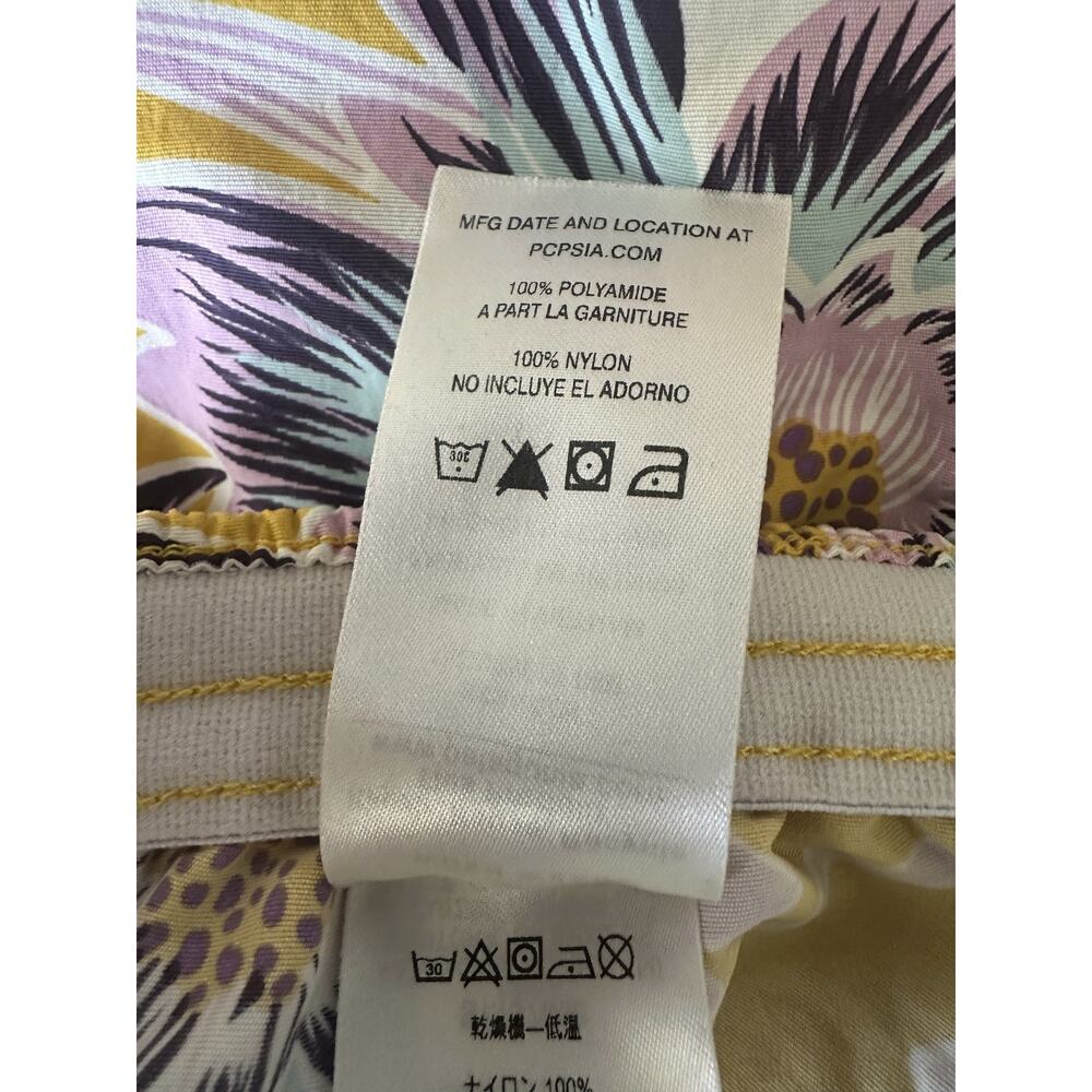 Patagonia Women's 4" Baggies Shorts Boardshort Floral Yellow Women's Size XS - Picture 7 of 12